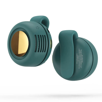 Mini Ventilador Portátil con Clip — Recargable por USB, 3 Velocidades, Silencioso